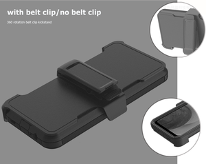 Funda de teléfono resistente con funda de cinturón con Clip 2024 más vendida para iPhone 15 pro Max Kickstand Hybrid Skin Cover para iPhone 15 - Product Image 5