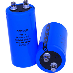 manufacturer super capacitor40V 33000uF 9.7A Bolt,D50.8xL104.78mm Aluminum Electrolytic <strong>Capacitors</strong> (Can - Screw Terminals - Product Image 1