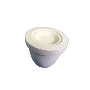Special shaped alumina crucible with lid
