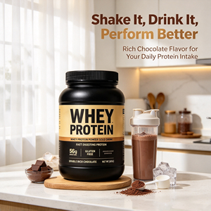 Proteína de Suero de Leche de Marca Privada, Doble Sabor a Chocolate, de Rápida Digestión, Sin Gluten, OEM, 500g - Product Image 5
