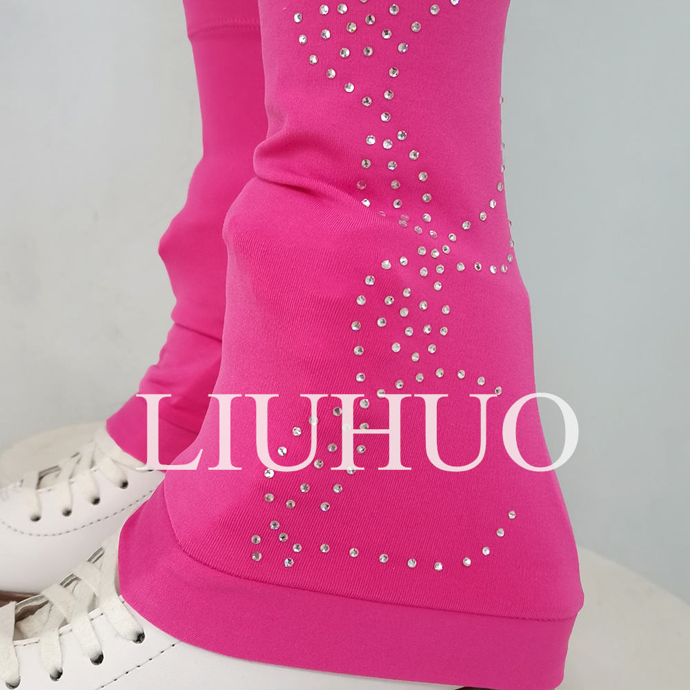 ChloeNoel Footed Ice Skating Tights 8830 With 2Crystals