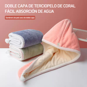 Serviette à capuche douce : Protège la peau et les cheveux ! Multi-usages : Cheveux, Corps et Transpiration — Tout en un ! - Product Image 1