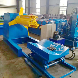 Compre una Máquina Desbobinadora de 10 Toneladas, Máquina Desbobinadora de Bobinas de Acero Hidráulica de 5 Toneladas con Carro de Carga Manual - Product Image 2
