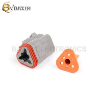 Haute qualité auto fil harnais connecteur dt06-3s dt série 3pin connecteur de harnais de fil
