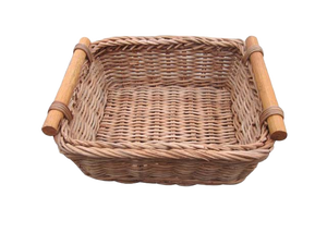 Làm bằng tay mây tự nhiên phục vụ giỏ từ Việt Nam cho bánh mì trái cây lưu trữ và Bảng trang trí nội thất tại nhà quán cà phê hoặc lễ kỷ niệm - Product Image 2