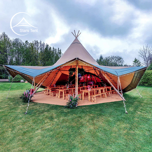 Tienda de Campaña Tipo <span class=keywords><strong>Tipi</strong></span> de Lona de 8 Metros <span class=keywords><strong>para</strong></span> Eventos al Aire Libre - Product Image 6