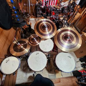 Cabezal de tambor Jili para <span class=keywords><strong>Conga</strong></span> Cuero sintético Color personalizado 8 "-24" Tamaños Superficie transparente/recubierta Estándar de comercio internacional - Product Image 5