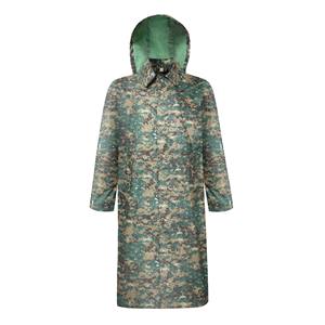 Vente en gros Poncho imperméable vert olive Imperméable de randonnée Poncho de <span class=keywords><strong>pluie</strong></span> extérieur en polyester softshell pour hommes pour l'entraînement tactique - Product Image 2