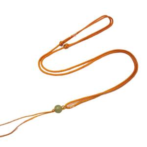 공장 도매 다이아몬드 조정 가능한 손으로 짠 대나무 체인 스포티 구리 남여 공용 난양 목걸이 얇은 펜던트 끈 - Product Image 5