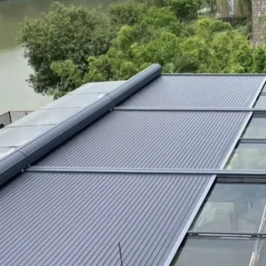 55-Series hợp kim nhôm hiện đại gấp mái hiên ngoài trời có thể thu vào dù để che nắng hệ thống cửa ứng dụng vít cài đặt - Product Image 5