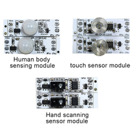 Saklar Sensor gerak IR sapu tangan saklar sentuh modul Sensor gerak PIR inframerah lemari pakaian DC12/24V