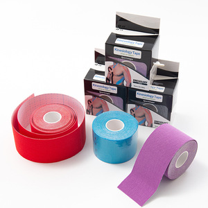 Bande de kinésiologie élastique, respirante, imperméable, pour le soutien musculaire sportif, soulagement de la douleur, pour l'entraînement et le <span class=keywords><strong>fitness</strong></span> - Product Image 3