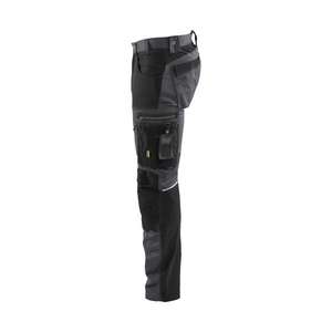 BLAKLADER - 179918609699D104 Pantalones artesanos con elástico Gris medio/Negro-PANTALÓN DE TRABAJO EAN 7330509862612 - Product Image 5