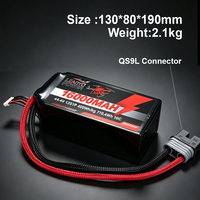 Batterie de drone à haute densité énergétique 400Wh/kg, 12S1P 44.4V 16000mAh 710.4Wh, batterie semi-solide pour drones FPV de 5 à 15 pouces