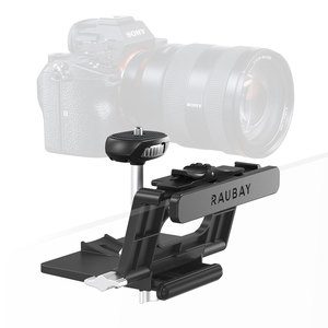 Soporte para Monitor y Cámara RAUBAY, Abrazadera para Cámara Web con Tornillo de 1/4'', Ancho Máximo de hasta 1.4'' CM02 - Product Image 1