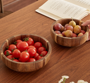 Bols en noix de coco épaissis de haute qualité |   Plat de service multi-usages pour salades, fruits, glaces, noix et céréales, compatible lave-vaisselle, écologique, idéal pour les fêtes - Product Image 6