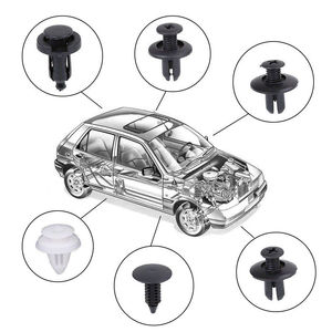 100 Caja 100 Uds HE26 coche mixto Auto sujetador Clip cuerpo empuje retenedor coche Clips plástico <span class=keywords><strong>remache</strong></span> parachoques puerta Trim Panel sujetador Kit - Product Image 5