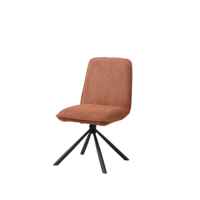 Chaises de salle à manger contemporaines recouvertes de velours, structure en acier noir thermolaqué - Expédition mondiale pour la maison, le bureau, la salle de sport, l'extérieur