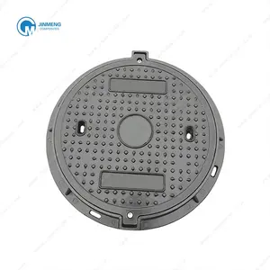 Gas Petroleum Trailer Manhole Cover Polimer SMC Komposit Gully Grate dengan Engsel