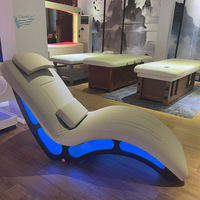 Fauteuil inclinable électrique de luxe à prix d'usine avec musique, massage et vibrations, haut-parleur intégré