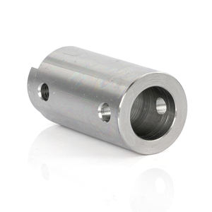 جلبة عمود دوارة دقيقة من الفولاذ المقاوم للصدأ بتقنية CNC مع فتحات تثبيت بمسمار قابل للتعديل، مقاس مخصص للتركيب بالضغط - Product Image 2