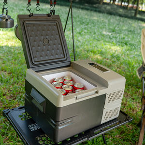 Réfrigérateur de <span class=keywords><strong>camping</strong></span>-<span class=keywords><strong>car</strong></span> 12L avec compresseur de réfrigération 12V 24V CC, mini réfrigérateur D12 pour <span class=keywords><strong>camping</strong></span>-<span class=keywords><strong>car</strong></span>, yacht, protection contre les basses tensions - Product Image 1