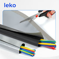 Organizador de Cables Leko para PC, Protector de Cables Industrial Reutilizable de PVC con Botón a Presión, Multitamaño 12-150mm, UL94-V0, 220V, -20C~+80C