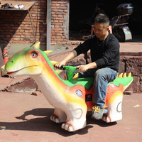 Dinosaure électrique à chevaucher Parasaurolophus | Attraction animatronique interactive pour les centres de divertissement familial