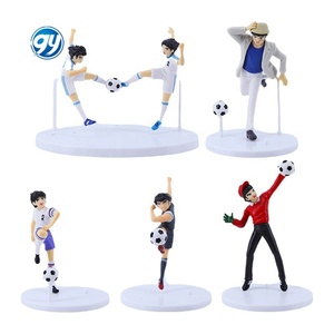 ฟิกเกอร์อนิเมะกัปตันซึบาสะ ชุด 6 ตัว ออโซระ เก็นโซ วาคาบายาชิ โคจิโร่ ฮิยะกะ โมเดลฟุตบอลอนิเมะ พีวีซี ของสะสม ตกแต่งโต๊ะ - Product Image 1