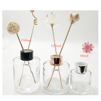 Bouteille de diffuseur de roseau vide de forme ronde 50ML 100ML 120ML 150ML 200ML