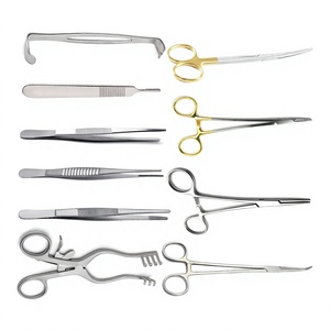 ชุดเครื่องมือผ่าตัดหลอดเลือดใหญ่ 10 ชิ้น ทำจากสแตนเลสคุณภาพสูง ทนทาน - Product Image 1