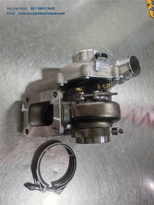 G30-660 standard rotation turbo 880693-5001S roulement à billes boîtier de turbine en acier inoxydable AR 0.61 880693-0001 avec bride T4 - Product Image 4