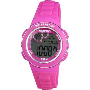 Reloj Deportivo Digital para Mujer XONIX, con Pantalla LED, Diseño Vintage Elegante, Resistente al Agua 10 Bar, Luminoso, Carátula de Plástico de 33 mm - Product Image 4
