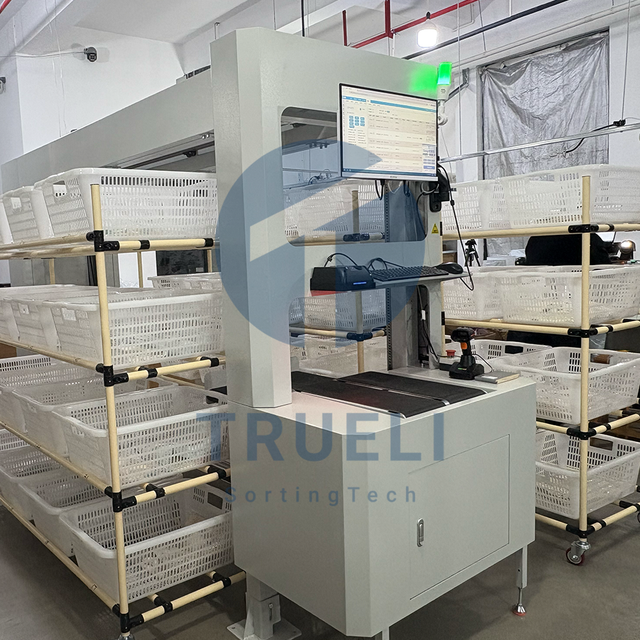 Truelisort Error Reduction Enhancing Quality Control Measures Automatic Put Wall 3D Sorting System 3D Parcel Sorting Machine