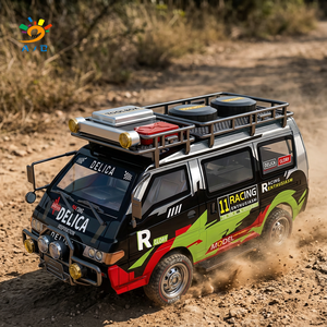 AJB 2.4G Delica 1:24 Auto RC Fuoristrada Proporzionale 4WD con Cavo USB, Telecomando 50M, Pronta all'Uso per 14+ Anni - Product Image 2