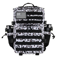 Couche d'ordinateur Oxford 900D personnalisée 25L 45L Sac de fitness sac à dos tactique avec porte-gobelet Sacs de sport Molle étanches