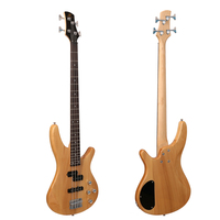 Wholesale Professional 34'' Solid Basswood Electric Bass 24 Frets OEM with Optional Color Electric Bass Guitar Factory Product