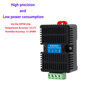 Transmetteur industriel de température et d'humidité sur rail DIN, capteur d'humidité, module d'acquisition de données, port RS485 - Product Image 2