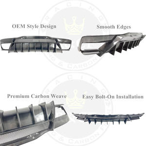 Diffuseur de pare-chocs arrière en fibre de carbone <span class=keywords><strong>C8</strong></span> pour <span class=keywords><strong>Chevrolet</strong></span> Corvette <span class=keywords><strong>C8</strong></span> Z07 Stingray 2020 à 2025 - Product Image 4