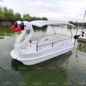Bote a pedales de cisne gigante para 7 personas hecho de material Eco PE para uso en Lake <span class=keywords><strong>Park</strong></span> o Hotel - Product Image 2