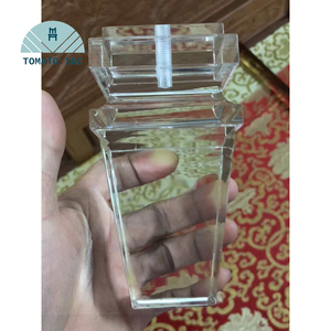 TOMATO Clear PMMA <b>Acrylic</b> Rod Custom Fabrication and Precision Machining for Furniture Hardware, Flanges, Connectors and Display - Product Image 1