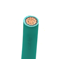 0.6/1kV basse tension 1x25 1x35 1x50 1x95 1x120 1x150 1x185 1x240 mm2 XGB CU/XLPE/LSZH monocœur vert électrique câble d'alimentation XGB