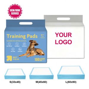 Bulk Price Deal Quick Absorption Non Slip Dog <b>Training</b> Mats 60x60cm 6 Layers Protection Polymer SAP Pee Pads - Product Image 1