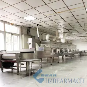 High Efficient Microwave Drying Machine Tunnel Dryer Food Sterilizing Machine