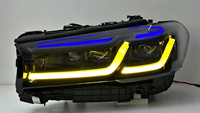 Feux avant LED style F90 M5 Laser-Look pour BMW Série 5 2018-2023, mise à niveau CCTC G30 Pre-LCI vers G30 LCI, 525i 530i 540i