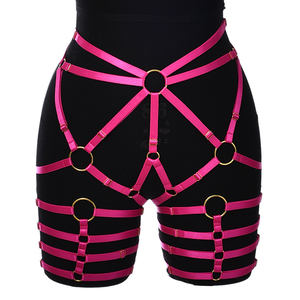 Ceinture de harnais <span class=keywords><strong>pour</strong></span> les jambes, lingerie érotique, en cuir, jarretelles <span class=keywords><strong>pour</strong></span> femmes, costume Sexy - Product Image 2