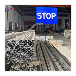 Segnaletica per il controllo di sicurezza per il traffico ferroviario canadese in alluminio blu riflettente di DATONG - Product Image 2