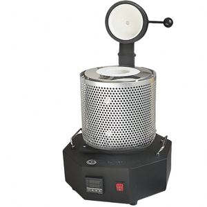 Petit four de fusion à creuset en graphite pour moules en plâtre, pour bijoux en or et en argent, bagues, bracelets et composants de bijouterie - Product Image 4