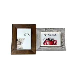 Picture Frames Imported Wood Photo Frame Customized Table-top Home Decorative Picture Frame