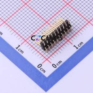 X1321WVS-2x10J-C40D53 Pin Header SMD,P=1.27mm Connector ( Pin Structure: 2x10P )( Pitch: 1.27mm )( Row Spacing: 1.27mm ) - Product Image 2